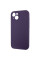 Чехол Silicone Case Full Camera Protective (AA) NO LOGO для Apple iPhone 15 (6.1) - Фиолетовый / Elderberry - фото