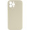 Чохол Silicone Case із захистом камери NO LOGO для Apple iPhone 15 (6.1) - Бежевий / Antique White