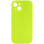 Чохол Silicone Case із захистом камери NO LOGO для Apple iPhone 15 (6.1) - Кислотно-зелений / Acid Green