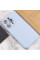 Чохол Silicone Case Full Camera Protective (AA) NO LOGO для Apple iPhone 15 Pro (6.1) - Блакитний / Lilac Blue - фото