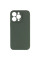 Чехол Silicone Case Full Camera Protective (AA) NO LOGO для Apple iPhone 15 Pro (6.1) - Зеленый / Cyprus Green - фото