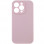 Чехол Silicone Case Full Camera Protective (AA) NO LOGO для Apple iPhone 15 Pro (6.1) - Розовый / Chalk Pink