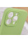 Чохол Silicone Case Full Camera Protective (AA) NO LOGO для Apple iPhone 15 Pro Max (6.7) - М'ятний / Mint - фото