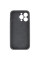 Чохол Silicone Case Full Camera Protective (AA) NO LOGO для Apple iPhone 15 Pro Max (6.7) - Сірий / Dark Gray - фото