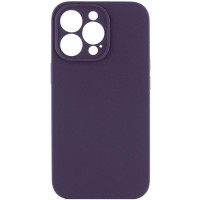 Чохол Silicone Case із захистом камери NO LOGO для Apple iPhone 16 Pro (6.3) - Фіолетовий / Elderberry