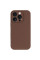 Чехол Silicone Case с защитой камеры NO LOGO для Apple iPhone 16 Pro (6.3) - Коричневый / Brown - фото