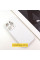 Чехол Silicone Case Full Camera Protective (AA) NO LOGO для Apple iPhone 16 Plus (6.7) - Белый / White - фото