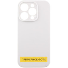 Чехол Silicone Case Full Camera Protective (AA) NO LOGO для Apple iPhone 16 Plus (6.7) - Белый / White