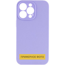 Чехол Silicone Case Full Camera Protective (AA) NO LOGO для Apple iPhone 16 Plus (6.7) - Сиреневый / Dasheen
