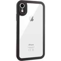 Чехол Transparent + Colour 1,5mm для Apple iPhone XR (6.1) - Black