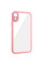 Чехол Transparent + Colour 1,5mm для Apple iPhone XR (6.1) - Pink - фото