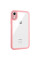 Чехол Transparent + Colour 1,5mm для Apple iPhone XR (6.1) - Pink - фото