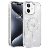 Чохол TPU Eclipse Sparkle (MagFit) для Apple iPhone 11 (6.1) - Clear
