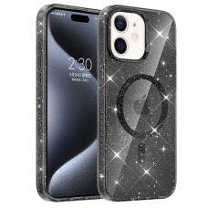 Чехол TPU Eclipse Sparkle (MagFit) для Apple iPhone 11 (6.1) - Black