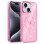 Чохол TPU Eclipse Sparkle (MagFit) для Apple iPhone 15 (6.1) - Pink