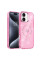 Чохол TPU Eclipse Sparkle (MagFit) для Apple iPhone 16 (6.1) - Pink - фото