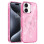 Чохол TPU Eclipse Sparkle (MagFit) для Apple iPhone 16 (6.1) - Pink