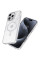 Чохол TPU Eclipse Sparkle (MagFit) для Apple iPhone 16 Pro (6.3) - Clear - фото