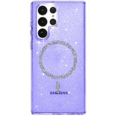 Чохол TPU Eclipse Sparkle (MagFit) для Samsung Galaxy S25 Ultra - Purple
