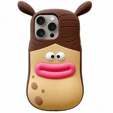 Силиконовый чехол Funny 3D для Apple iPhone 12 Pro / 12 (6.1) - He