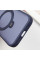 TPU+PC чохол Metal Buttons with MagSafe Colorful HQ Ring для Apple iPhone 14 Pro (6.1) - Dark Blue - фото