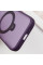 TPU+PC чохол Metal Buttons with MagSafe Colorful HQ Ring для Apple iPhone 14 Pro (6.1) - Purple - фото