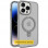 Чехол Metal Buttons with MagSafe Colorful HQ Ring для Apple iPhone 16 (6.1) - Grey