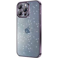 Чехол TPU+PC Glittershine для Apple iPhone 12 Pro (6.1) - Purple