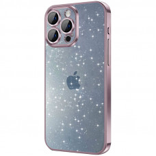 Чехол TPU+PC Glittershine для Apple iPhone 13 Pro (6.1) - Rose Gold