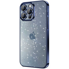 Чохол TPU+PC Glittershine для Apple iPhone 14 Pro (6.1) - Dark Blue