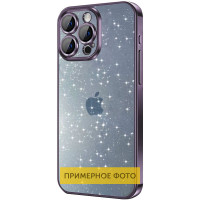 Чохол TPU+PC Glittershine для Apple iPhone 14 (6.1) - Purple