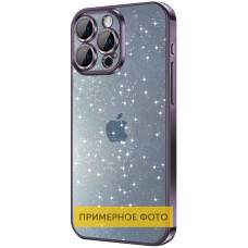 Чехол TPU+PC Glittershine для Apple iPhone 15 (6.1) - Purple