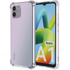 TPU чохол GETMAN Ease logo посилені кути Full Camera для Xiaomi Redmi A1 / A2 - Безбарвний (прозорий)