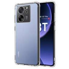 TPU чохол GETMAN Ease logo посилені кути Full Camera для Xiaomi 13T / 13T Pro - Безбарвний (прозорий)