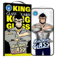 Захисне 2.5D скло King Kong HD для Apple iPhone 15 Pro Max (6.7) - Чорний