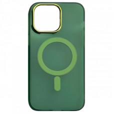 Чехол TPU+PC Lily with MagSafe для Apple iPhone 11 (6.1) - Army Green