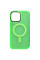 Чехол TPU+PC Lily with MagSafe для Apple iPhone 12 Pro / 12 (6.1) - Neon Green - фото