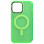 Чохол TPU+PC Lily with MagSafe для Apple iPhone 12 Pro / 12 (6.1) - Neon Green