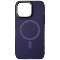 Чехол TPU+PC Lily with MagSafe для Apple iPhone 12 Pro / 12 (6.1) - Dark Purple