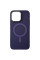 Чехол TPU+PC Lily with MagSafe для Apple iPhone 12 Pro / 12 (6.1) - Dark Purple - фото