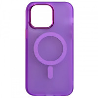 Чехол TPU+PC Lily with MagSafe для Apple iPhone 12 Pro Max (6.7) - Purple