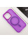 Чехол TPU+PC Lily with MagSafe для Apple iPhone 13 Pro (6.1) - Purple - фото