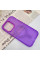 Чехол TPU+PC Lily with MagSafe для Apple iPhone 13 (6.1) - Purple - фото