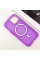 Чехол TPU+PC Lily with MagSafe для Apple iPhone 13 (6.1) - Purple - фото