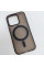 Чохол TPU+PC Lily with MagSafe для Apple iPhone 14 Pro Max (6.7) - Dark Gray - фото