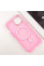 Чехол TPU+PC Lily with MagSafe для Apple iPhone 14 (6.1) - Light Pink - фото