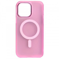 Чехол TPU+PC Lily with MagSafe для Apple iPhone 14 (6.1) - Light Pink