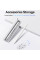 Кейс для зарядки стілусу Baseus Smooth Writing Wireless Stylus Charging Case (SXBC030002) - White