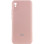 Чохол Silicone Cover Lakshmi Full Camera (AAA) with Logo для Xiaomi Redmi 9A - Рожевий / Pink Sand