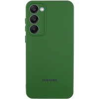 Чохол Silicone Cover Lakshmi Full Camera (AAA) with Logo для Samsung Galaxy S20 FE - Зелений / Cyprus Green